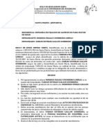 Demanda de Alimentos para Mayor de Edad