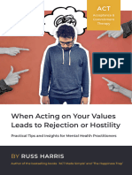 Russ Harris Ebook - When Acting On Your Values Leads To Rejection or Hostility