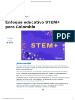 1 Enfoque Educativo STEM+ para Colombia - Colombia Aprende