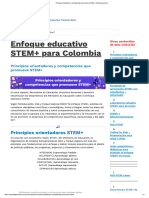 2 Principios Orientadores y Competencias Que Promueve STEM+ - Colombia Aprende