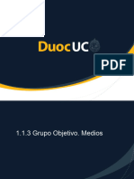 1.1.3 Grupo Objetivo Medios