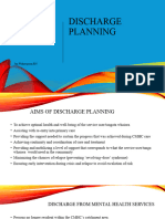 Final - Discharge Planning