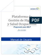 Manual de Usuario Plataforma Higiene y Salud Ocupacional