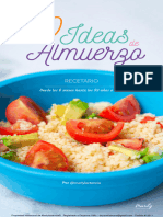 40 Ideas de Almuerzo v5