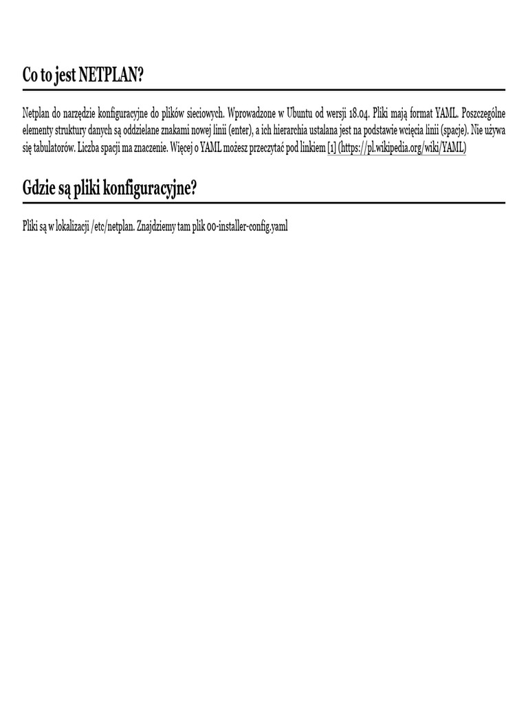 Netplan | PDF