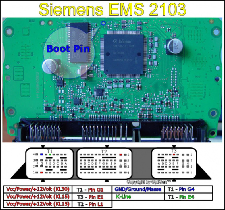PINOUT 645px-Ford EMS 2103 | PDF