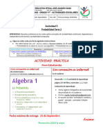 Actividad 5 Probabilidad Grado 11