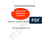 Propuestas Didácticas Creativas - Kac - Candia - Profesorado Agosto 2019