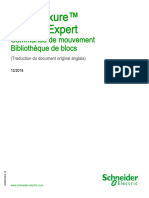Ecostruxure™ Control Expert: Commande de Mouvement Bibliothèque de Blocs