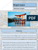 Shogun Japan Shintoism PowerPoint