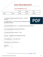 Passives Voice Exercises 5 - GrammarBank