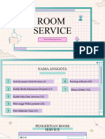 F&B SERVICE Tentang Room Service