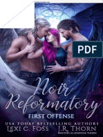 Noir Reformatory First Offense Lexi C. Foss & J.R. Thorn
