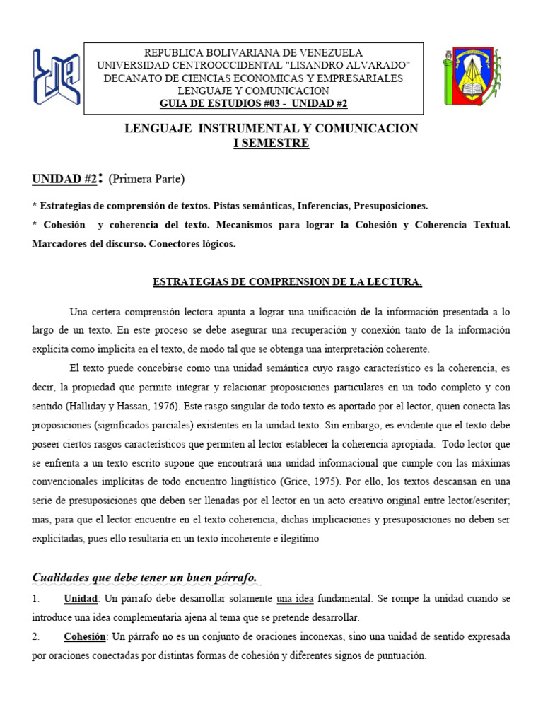Estrategias De Comprension Lectora Pdf Inferencia Razonamiento