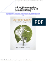 Download Full Test Bank For Microeconomics Principles For A Changing World 5Th Edition Eric Chiang pdf docx full chapter chapter