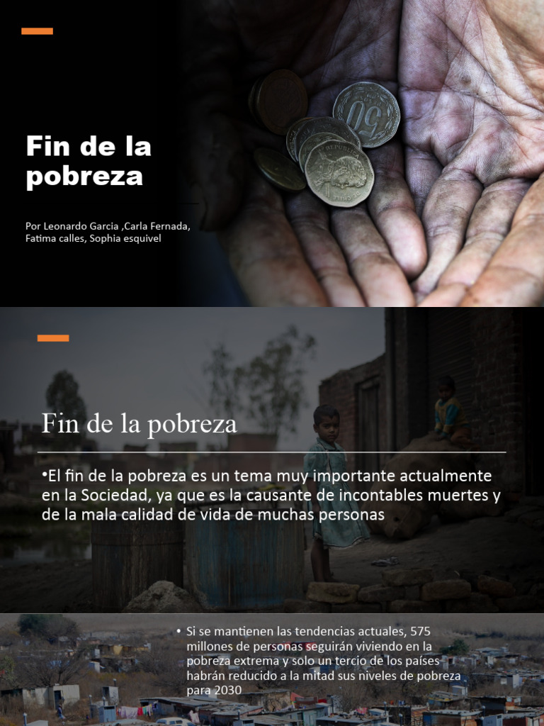 Fin de La Pobreza | PDF | Pobreza | Pobreza e indigencia