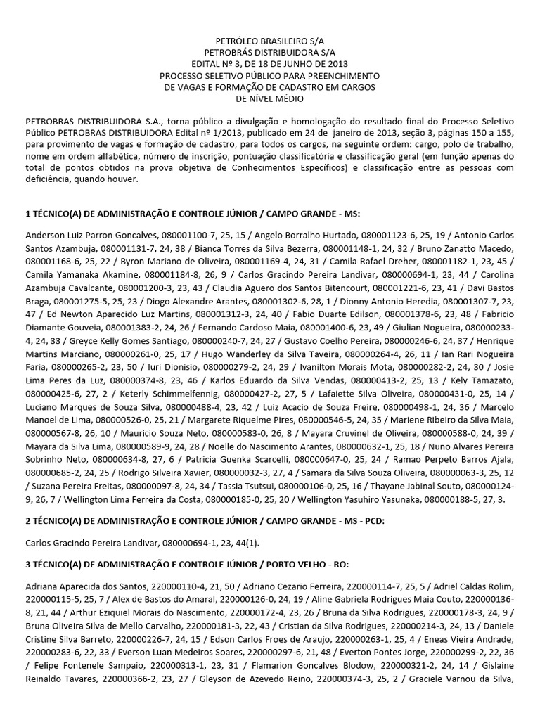 Br0113 Dou Final | PDF | Brasil