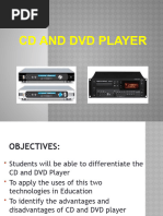 CD and DVD Player