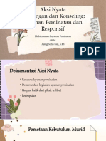 Aksi Nyata Bimbingan Dan Konseling Layanan Peminatan Dan Responsif