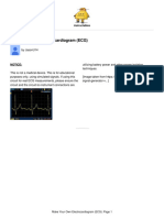 Make Your Own Electrocardiogram ECG