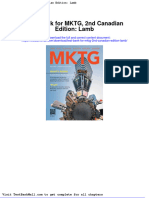 Full Test Bank For MKTG 2Nd Canadian Edition Lamb PDF Docx Full Chapter Chapter