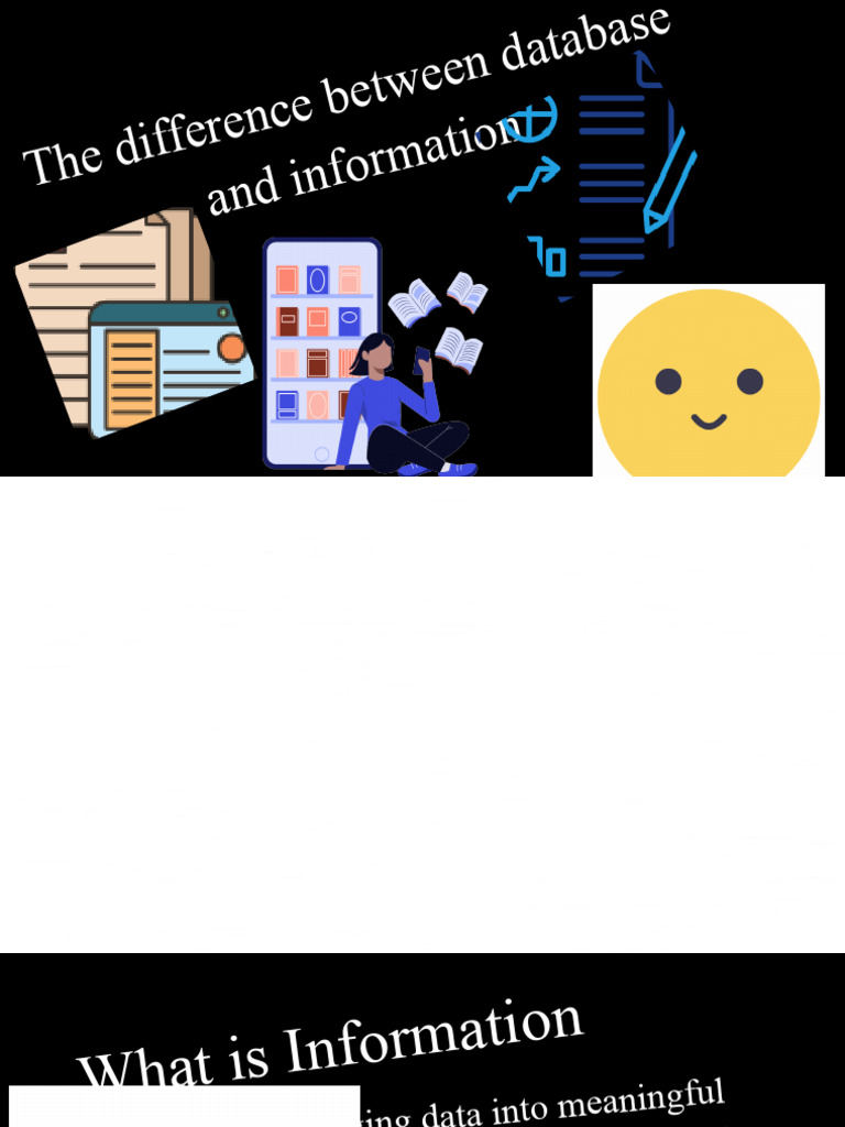 The Difference Between Data and Information | PDF