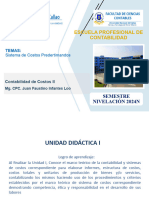 Contabilidad de Costos II Sesion 10