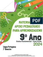 9 Ano Lingua Portuguesa 2024