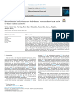 Electrochemical and Colorimetric Dual-Channel Biosensor Based On B and N