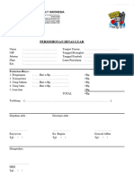 Form Perjalanan Dinas