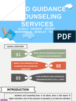 DepEd Guidance and Counseling Services