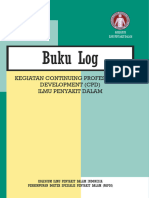 Buku Log Kegiatan Continuing Professional Development (CPD) Ilmu Penyakit Dalam Kolegium Ilmu Penyakit Dalam