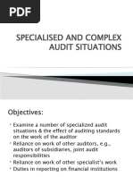 Cac 4203 Specialised and Complex Audit Situations