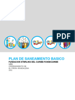 Plan de Saneamiento Básico HCB SABANAS