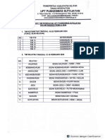 Daftar Piket Tim Kesehatan Upt Puskesmas Sutojayan Dalam Rangka Pemilu 2024