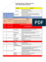 RENCANA KMB Bulan Februari