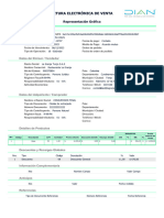 Factura Electrónica de Venta: Representación Gráfica