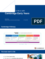 Cambridge Early Year 3-6