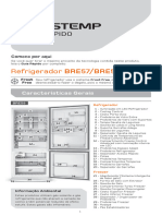 Manual Brastemp Refrigerador BRE57 BRE58 BRE59