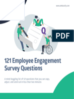 121 Employee Engagement Survey Questions