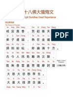 八十八佛大懺悔文