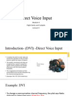 Direct Voice Input Lecture 5