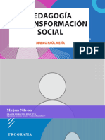 Pedagogia y Transformación