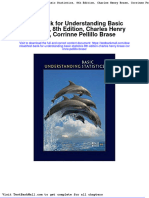 Full Test Bank For Understanding Basic Statistics 8Th Edition Charles Henry Brase Corrinne Pellillo Brase PDF Docx Full Chapter Chapter