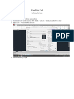 Panduan Print Cad