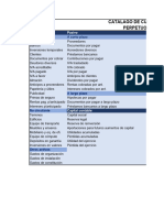 Catalago de Cuentas - Perpetuo Facpya 2023