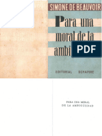 Para Una Moral de La Ambigüedad (Simone de Beauvoir) (Z-Library)