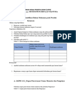 LKPD 3.5.1 - 3.5.3 KD 3.5 Sistem Pencernaan Pada Manusia