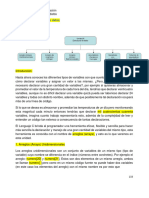 Arreglos Unidimensionales