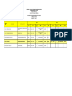 Timetable Diploma in Occupational Safety& Health April 2023 - Sem 1 Year 1